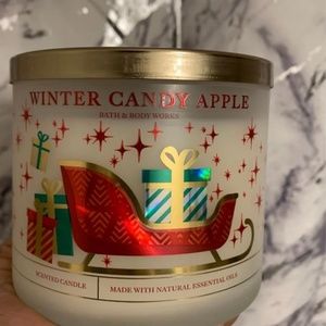 winter candy apple